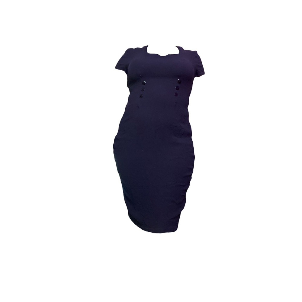 Vintage navy dress